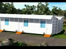 超酷集裝箱房屋3D效果動畫視頻