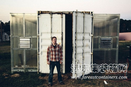 Farmery 集裝箱農場種植單元和它的發起人 Ben Greene